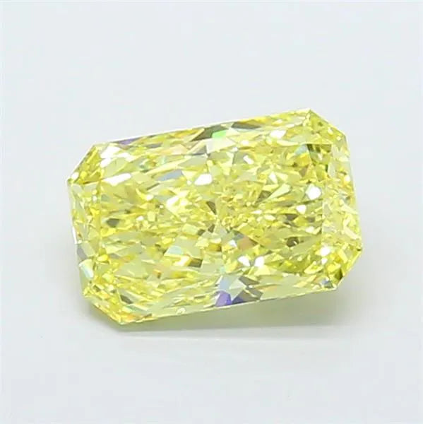 3.01ct Radiant Lab Grown Diamond (Colour Fancy Intense Yellow, Clarity SI1, IGI Certified)