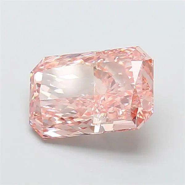 3.01ct Radiant Lab Grown Diamond (Colour Fancy Vivid Pink, Clarity VS2, IGI Certified)
