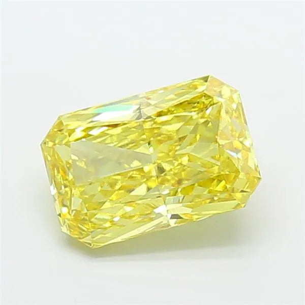 3.01ct Radiant Lab Grown Diamond (Colour Fancy Vivid Yellow, Clarity VS1, IGI Certified)