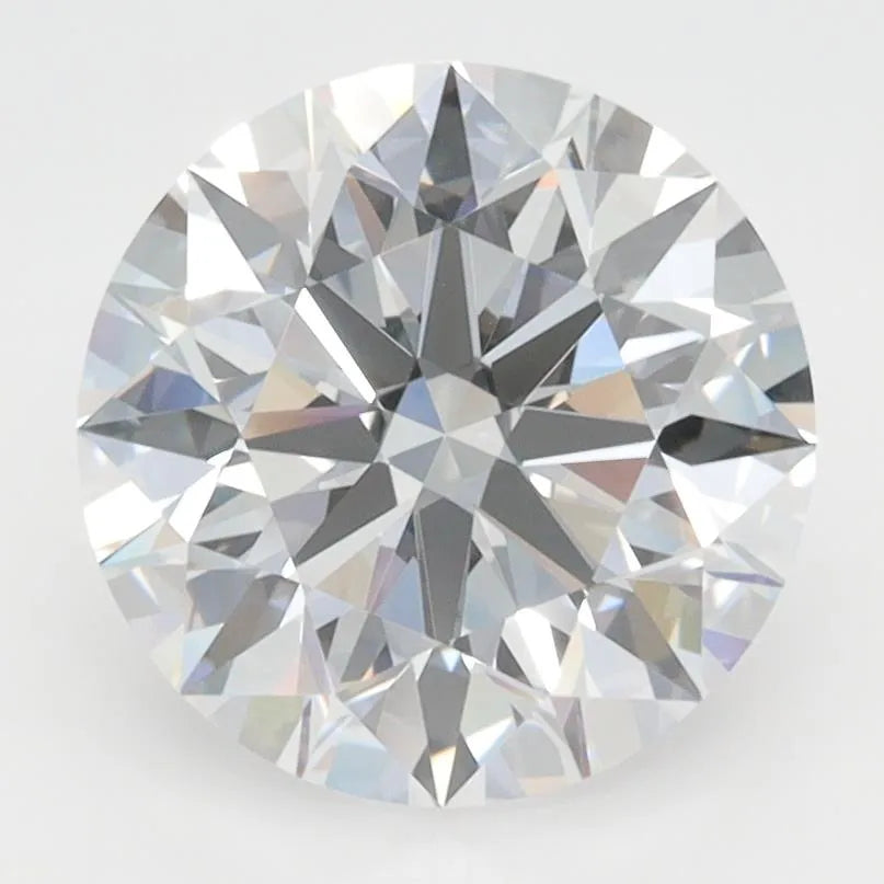 3.01ct Round Lab Grown Diamond (Colour D, Clarity VVS1, Cut EX, GIA Certified)