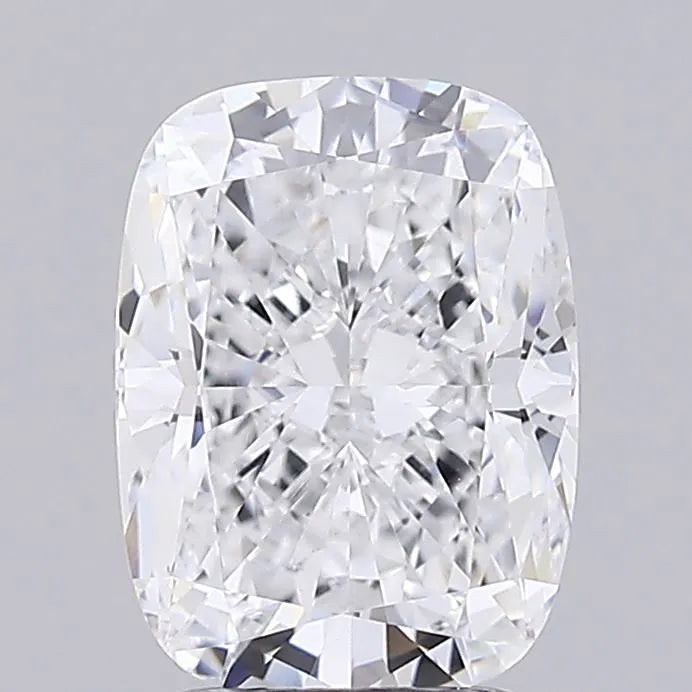 3.02ct Cushion modified Lab Grown Diamond (Colour D, Clarity VVS2, IGI Certified)