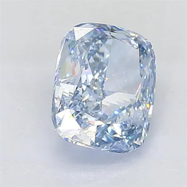 3.02ct Cushion modified Lab Grown Diamond (Colour Fancy Intense Blue, Clarity VVS2, IGI Certified)