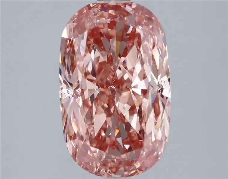 3.02ct Cushion modified Lab Grown Diamond (Colour Fancy Intense Pink, Clarity VVS2, IGI Certified)