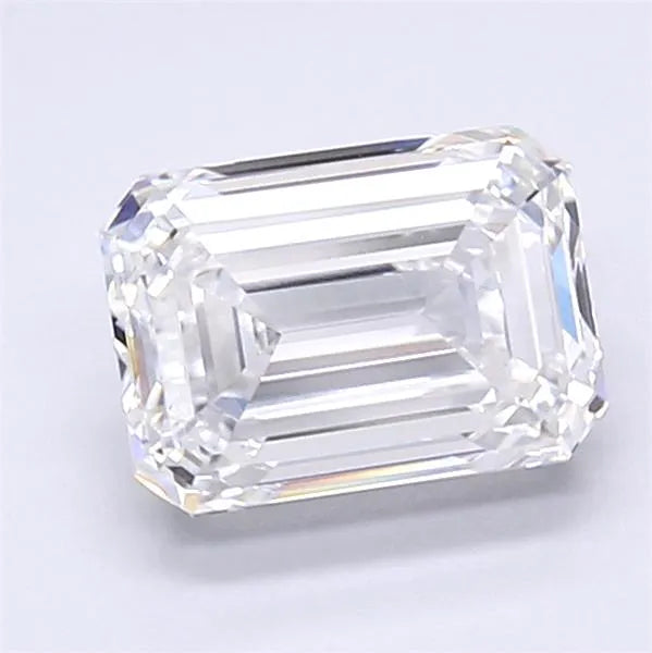 3.02ct Emerald Lab Grown Diamond (Colour D, Clarity VVS2, IGI Certified)