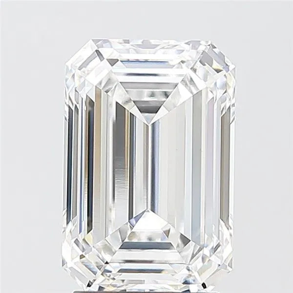 3.02ct Emerald Lab Grown Diamond (Colour D, Clarity VVS2, IGI Certified)