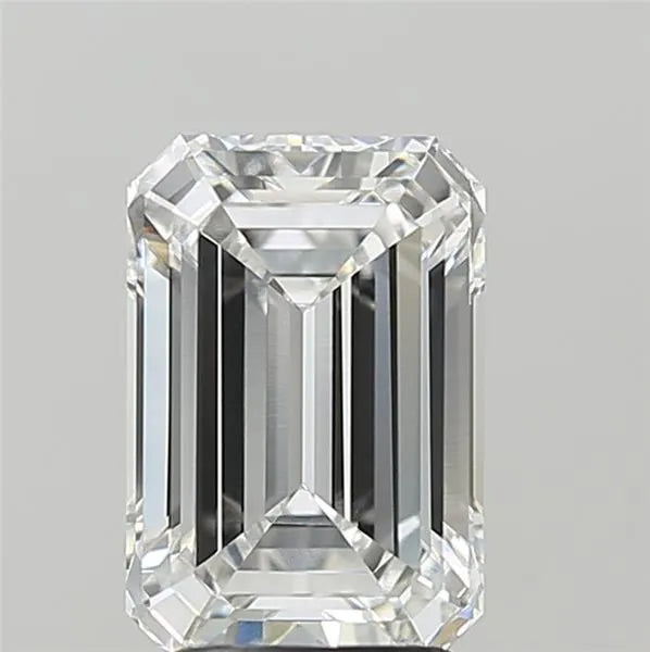 3.02ct Emerald Lab Grown Diamond (Colour F, Clarity VVS2, IGI Certified)
