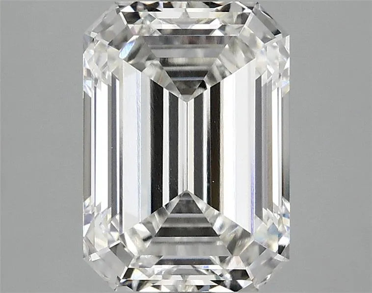 3.02ct Emerald Lab Grown Diamond (Colour F, Clarity VVS2, IGI Certified)