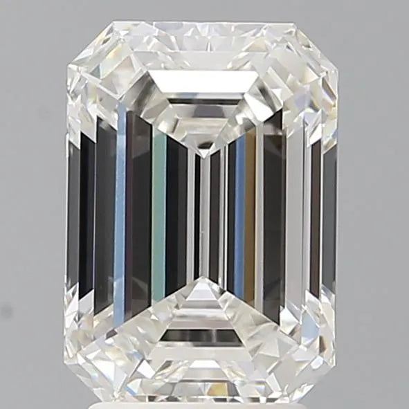 3.02ct Emerald Lab Grown Diamond (Colour G, Clarity VVS2, IGI Certified)