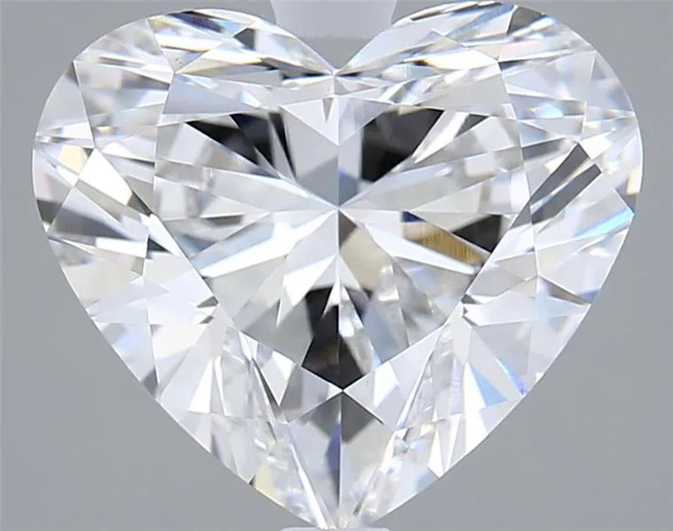 3.02ct Heart Lab Grown Diamond (Colour E, Clarity VVS2, IGI Certified)