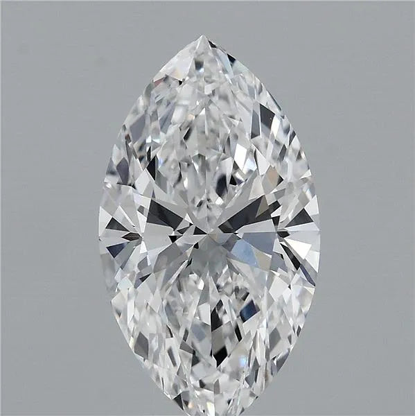 3.02ct Marquise Lab Grown Diamond (Colour D, Clarity VVS2, IGI Certified)