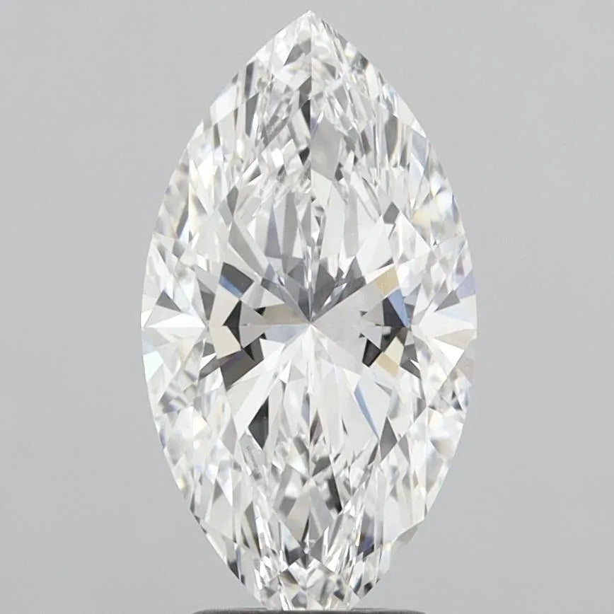 3.02ct Marquise Lab Grown Diamond (Colour E, Clarity VVS2, IGI Certified)