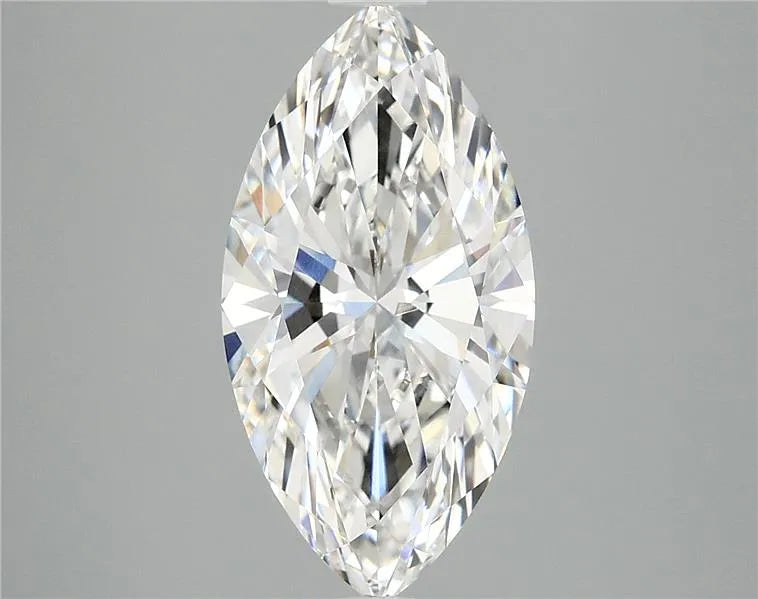 3.02ct Marquise Lab Grown Diamond (Colour F, Clarity VVS1, IGI Certified)