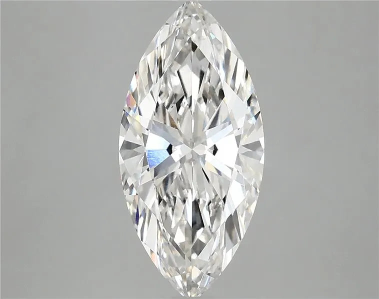 3.02ct Marquise Lab Grown Diamond (Colour F, Clarity VVS2, IGI Certified)