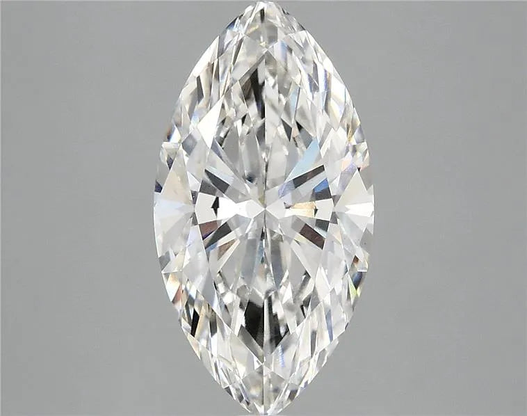 3.02ct Marquise Lab Grown Diamond (Colour G, Clarity VS1, IGI Certified)