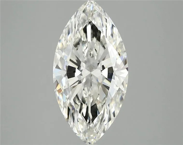 3.02ct Marquise Lab Grown Diamond (Colour G, Clarity VVS1, IGI Certified)