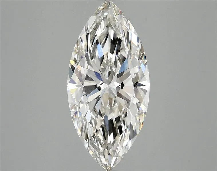 3.02ct Marquise Lab Grown Diamond (Colour H, Clarity VVS2, IGI Certified)