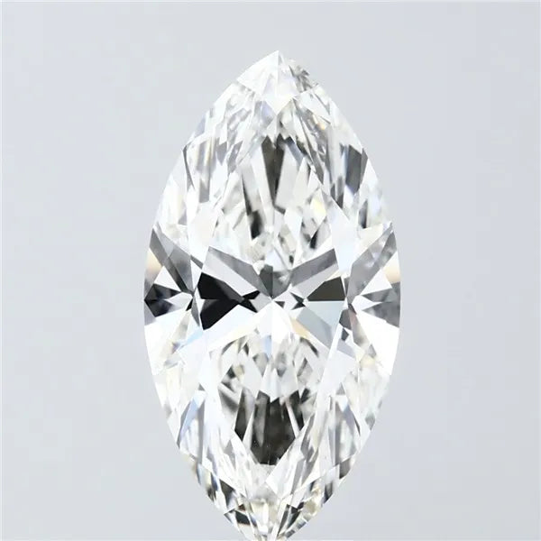 3.02ct Marquise Lab Grown Diamond (Colour H, Clarity VVS2, IGI Certified)