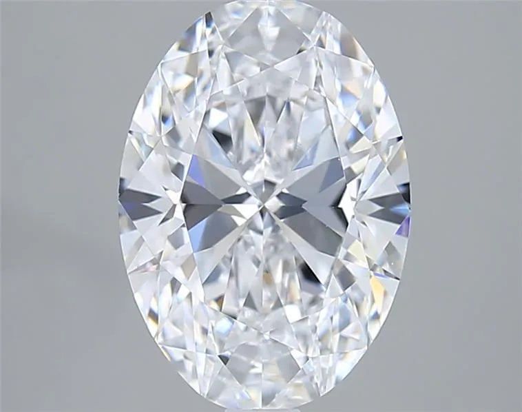 3.02ct Oval Lab Grown Diamond (Colour D, Clarity VVS1, IGI Certified)
