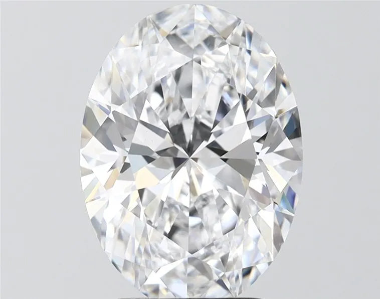 3.02ct Oval Lab Grown Diamond (Colour D, Clarity VVS2, IGI Certified)