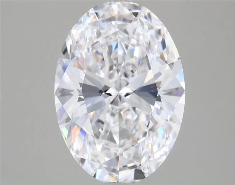 3.02ct Oval Lab Grown Diamond (Colour D, Clarity VVS2, IGI Certified)