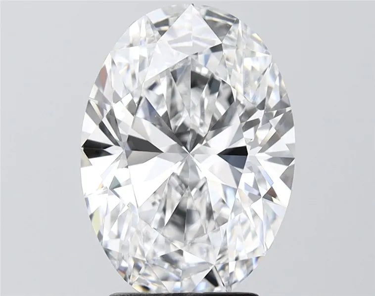 3.02ct Oval Lab Grown Diamond (Colour D, Clarity VVS2, IGI Certified)