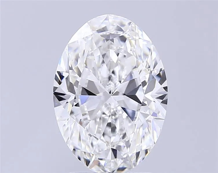 3.02ct Oval Lab Grown Diamond (Colour E, Clarity VS1, IGI Certified)