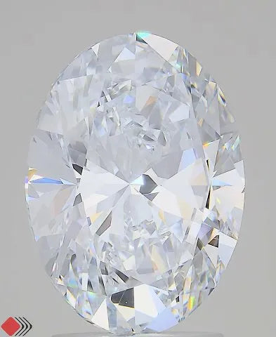 3.02ct Oval Lab Grown Diamond (Colour E, Clarity VVS1, IGI Certified)