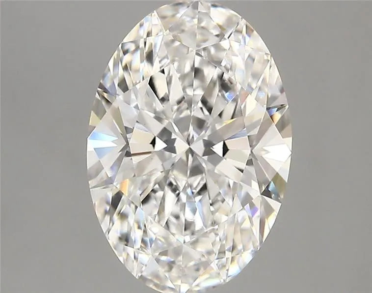 3.02ct Oval Lab Grown Diamond (Colour E, Clarity VVS2, IGI Certified)