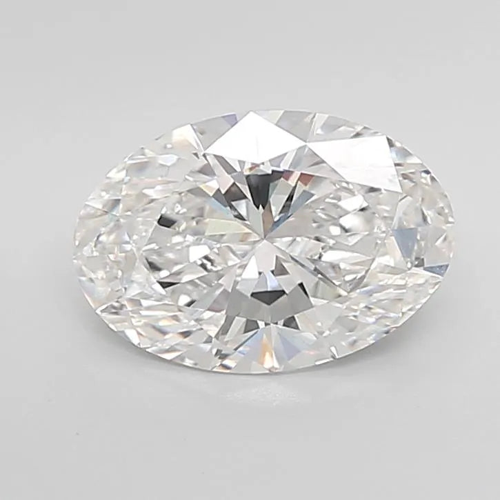 3.02ct Oval Lab Grown Diamond (Colour E, Clarity VVS2, IGI Certified)