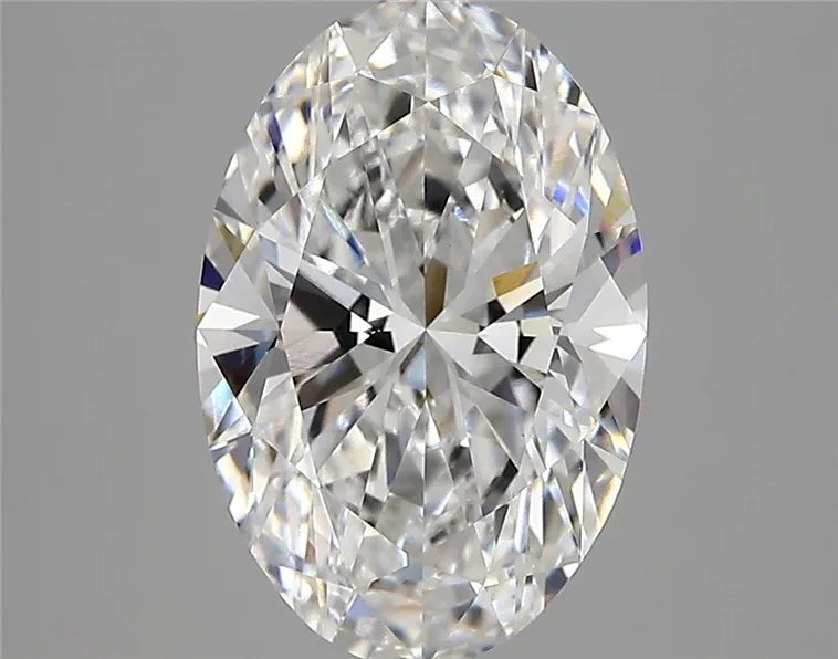 3.02ct Oval Lab Grown Diamond (Colour E, Clarity VVS2, IGI Certified)