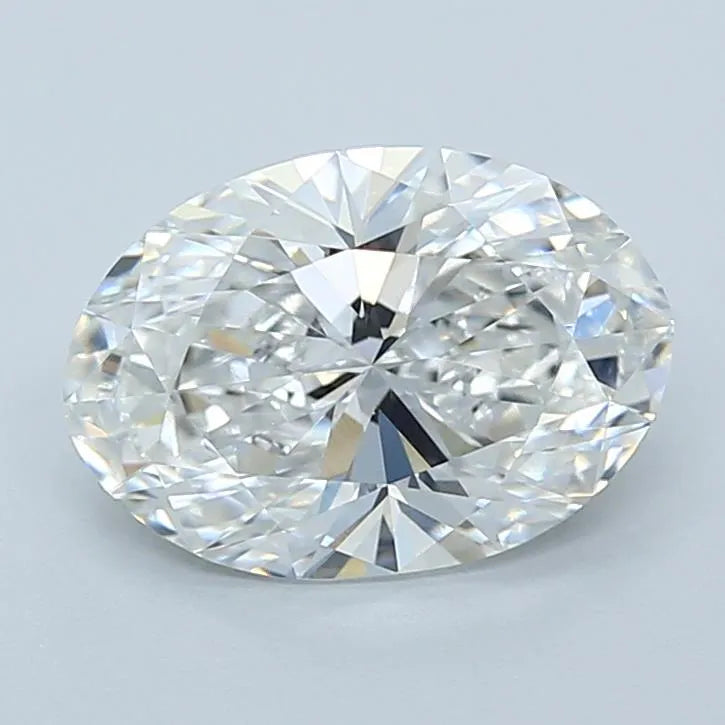 3.02ct Oval Lab Grown Diamond (Colour E, Clarity VVS2, IGI Certified)
