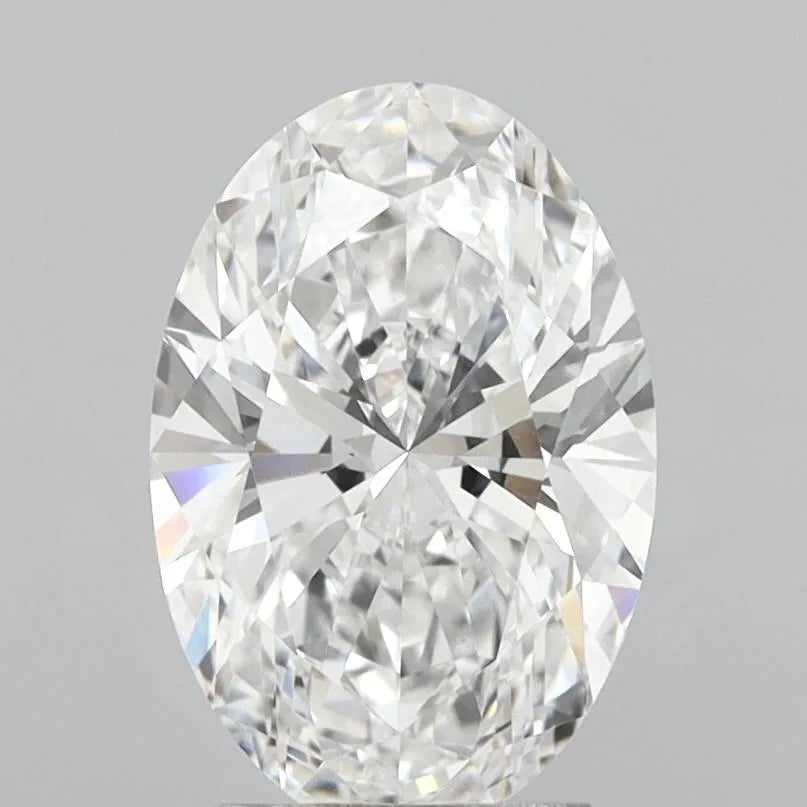 3.02ct Oval Lab Grown Diamond (Colour E, Clarity VVS2, IGI Certified)