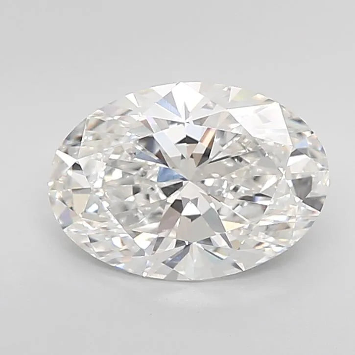 3.02ct Oval Lab Grown Diamond (Colour E, Clarity VVS2, IGI Certified)