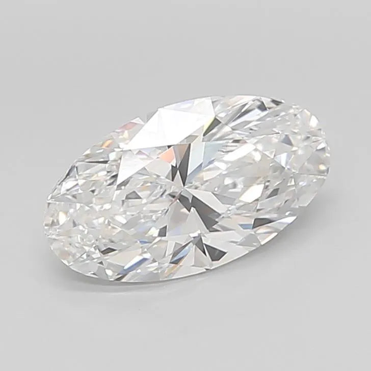 3.02ct Oval Lab Grown Diamond (Colour E, Clarity VVS2, IGI Certified)