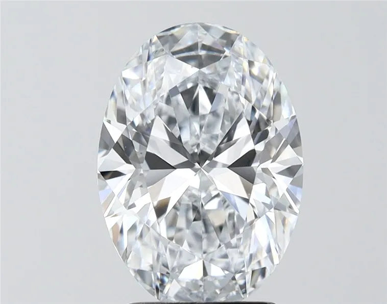 3.02ct Oval Lab Grown Diamond (Colour F, Clarity VVS1, IGI Certified)