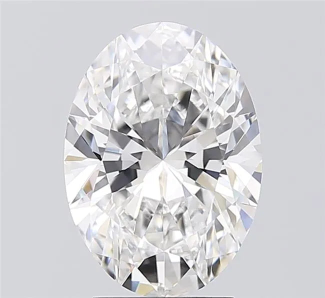 3.02ct Oval Lab Grown Diamond (Colour F, Clarity VVS2, GIA Certified)
