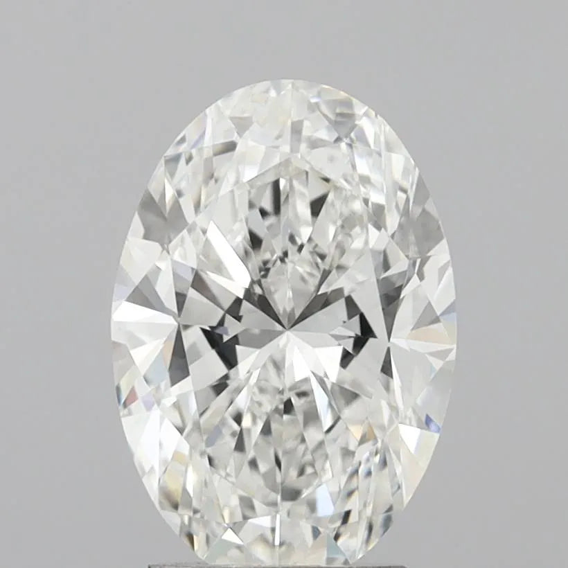 3.02ct Oval Lab Grown Diamond (Colour F, Clarity VVS2, IGI Certified)