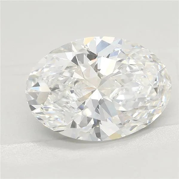 3.02ct Oval Lab Grown Diamond (Colour F, Clarity VVS2, IGI Certified)