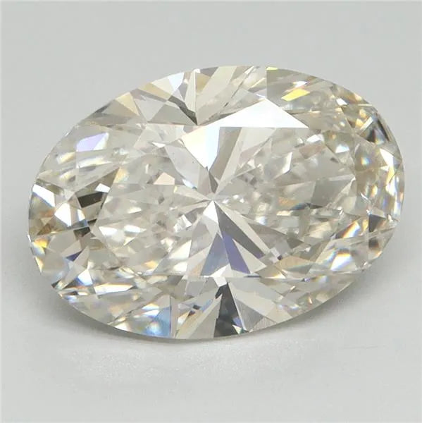 3.02ct Oval Lab Grown Diamond (Colour H, Clarity VS2, Cut GD, Uncertified)