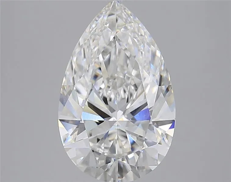 3.02ct Pear Lab Grown Diamond (Colour E, Clarity VS1, IGI Certified)