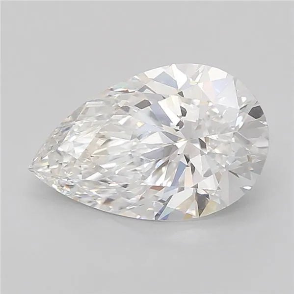 3.02ct Pear Lab Grown Diamond (Colour E, Clarity VVS2, IGI Certified)
