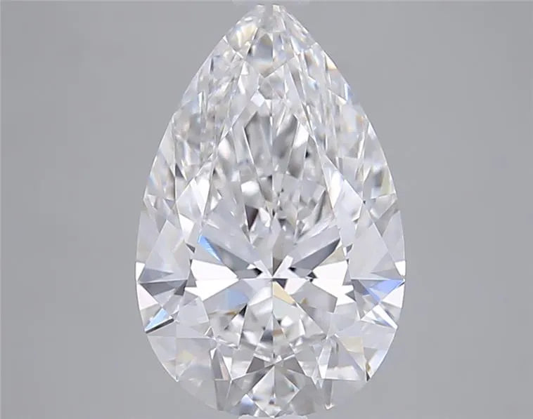 3.02ct Pear Lab Grown Diamond (Colour F, Clarity VVS1, IGI Certified)