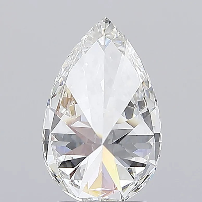 3.02ct Pear Lab Grown Diamond (Colour G, Clarity VS1, IGI Certified)