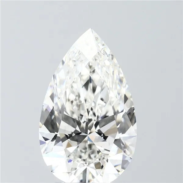 3.02ct Pear Lab Grown Diamond (Colour G, Clarity VVS2, IGI Certified)