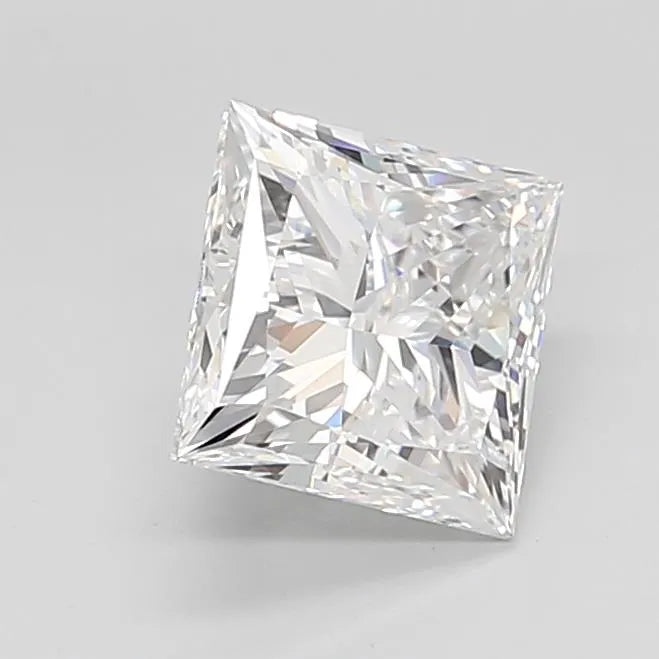 3.02ct Princess Lab Grown Diamond (Colour E, Clarity VVS2, IGI Certified)