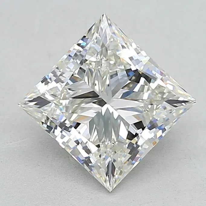 3.02ct Princess Lab Grown Diamond (Colour G, Clarity VS1, IGI Certified)