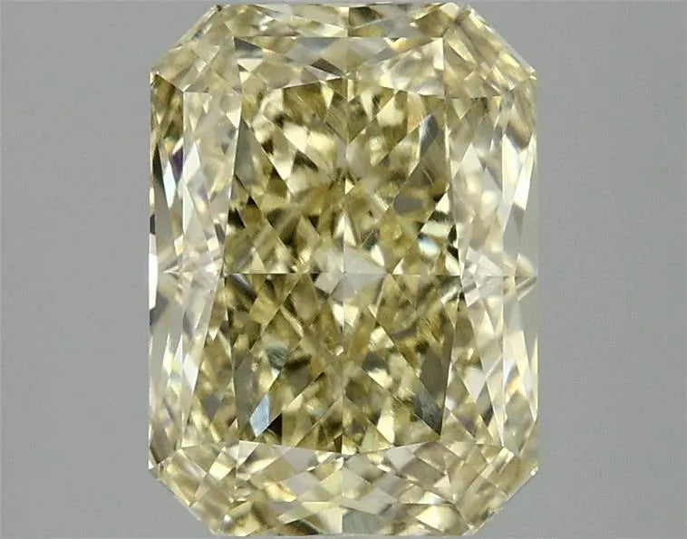 3.02ct Radiant Lab Grown Diamond (Colour Fancy Intense Yellow, Clarity VS1, IGI Certified)