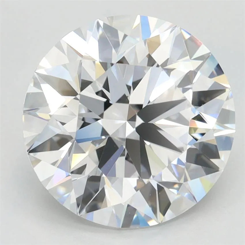 3.02ct Round Lab Grown Diamond (Colour D, Clarity IF, Cut ID, IGI Certified)