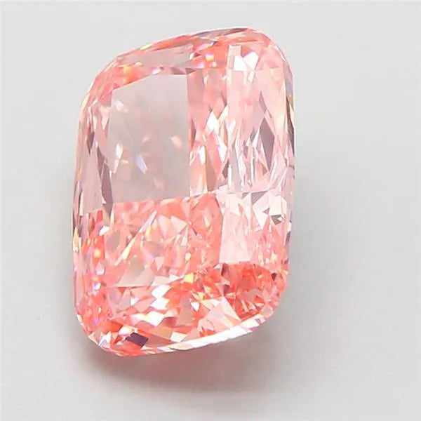 3.03ct Cushion modified Lab Grown Diamond (Colour Fancy Vivid Pink, Clarity VVS2, IGI Certified)