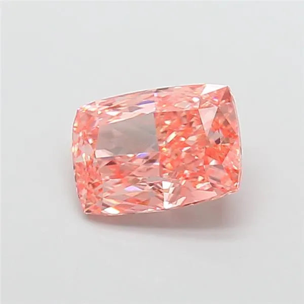 3.03ct Cushion modified Lab Grown Diamond (Colour Fancy Vivid Pink, Clarity VVS2, IGI Certified)